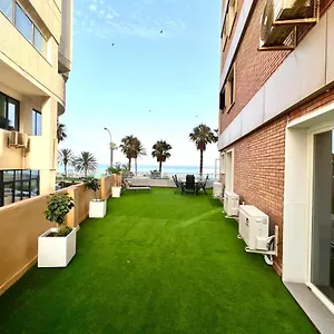 Malagueta Beach I & Private Terrace By Ele Appartement